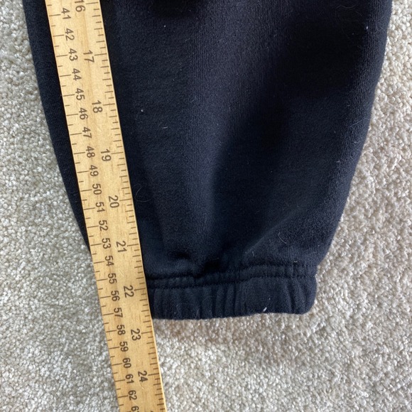 Juicy Couture Sweatpants Womens Small Black Forever 21 Graphic Joggers Fleece - Picture 6 of 11